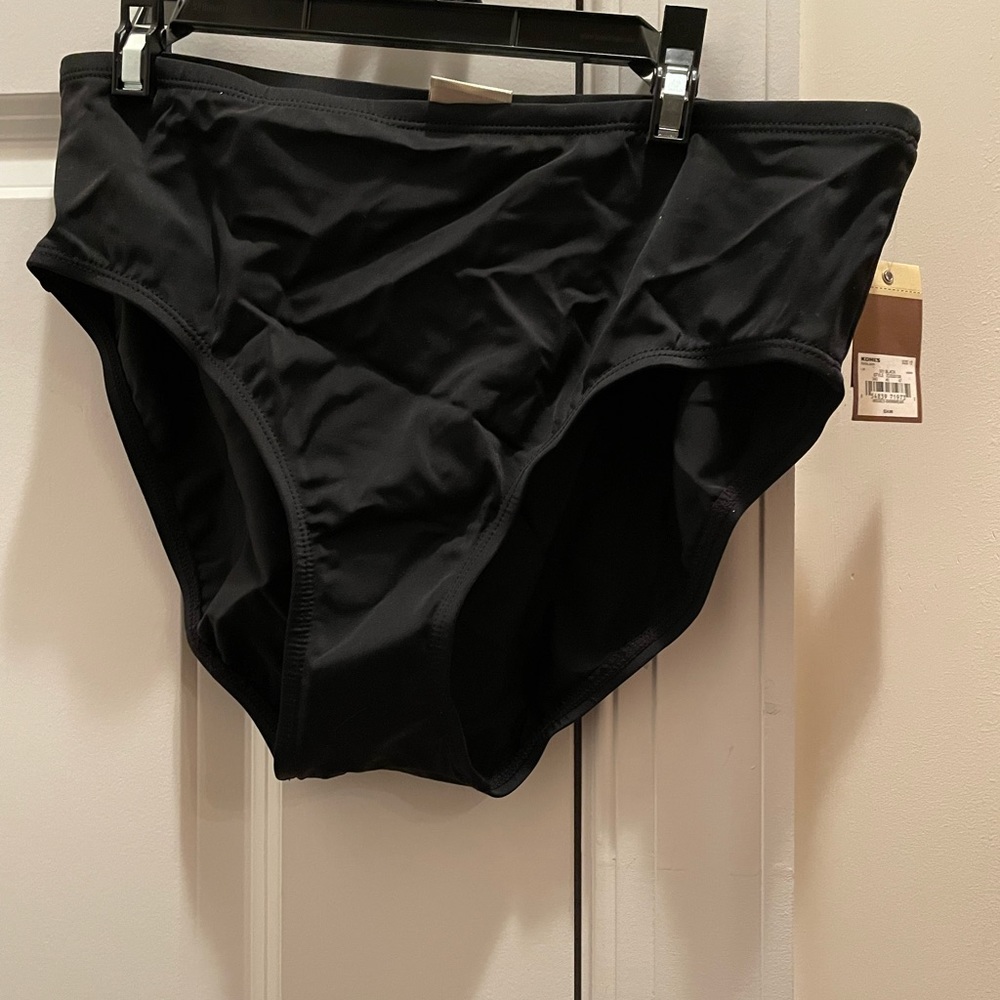 Black Size 12 Sonoma Bikini Bottom